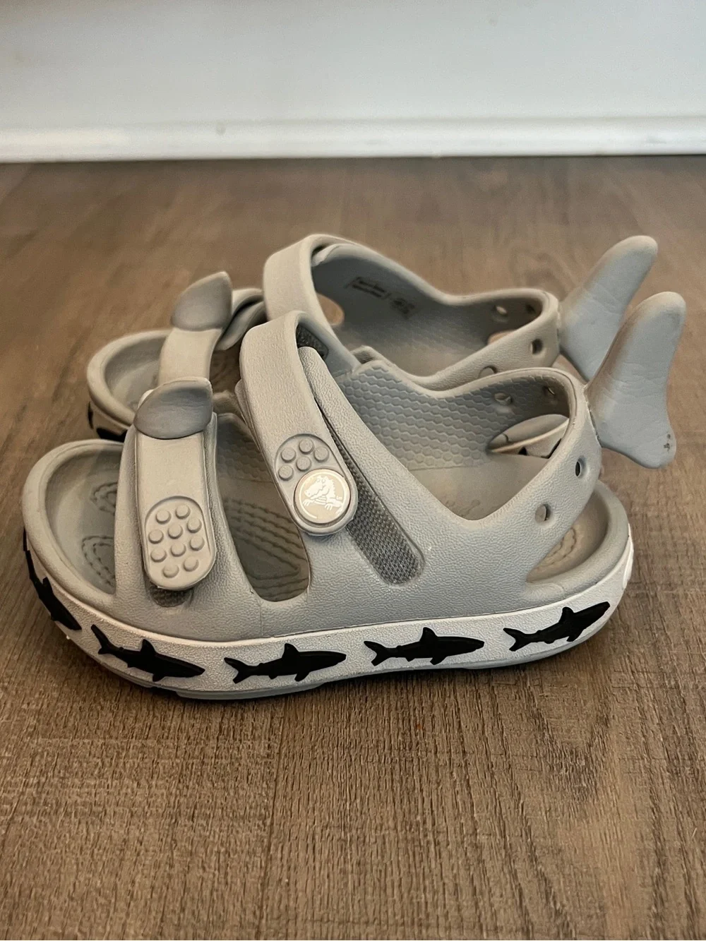 Crocs Toddler Crocband Cruiser Shark Sandals